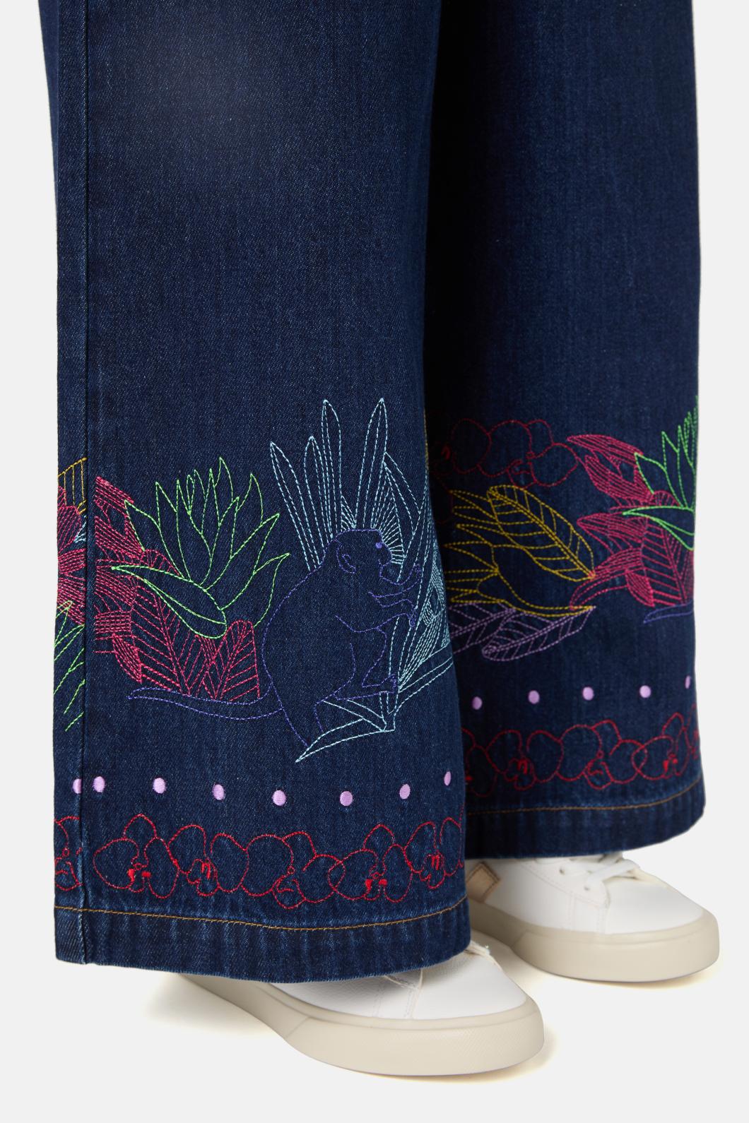 Gorman - Monkey Forest Denim Jean - indigo