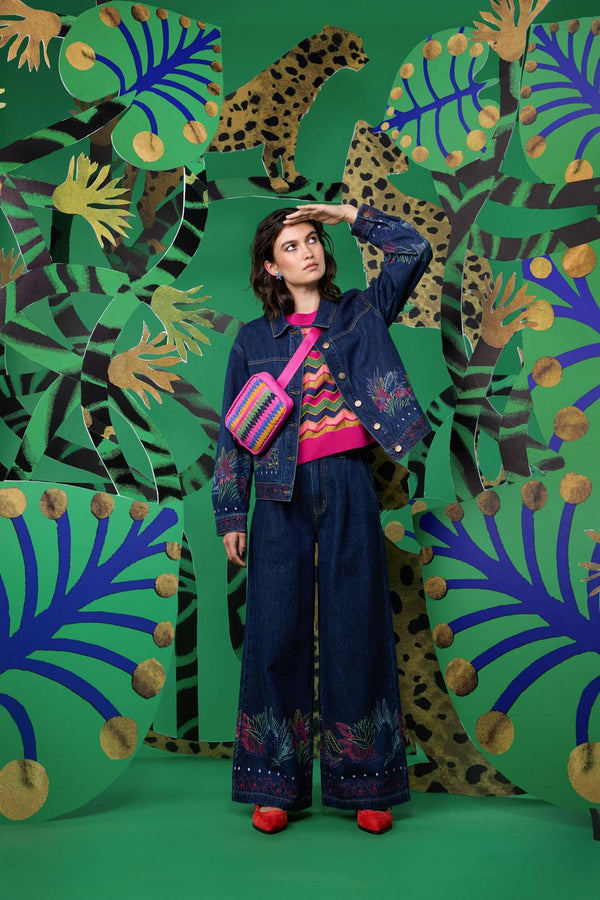 Gorman - Monkey Forest Denim Jean - indigo