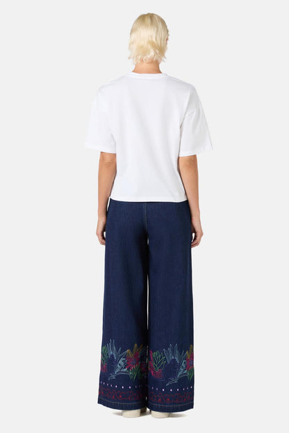 Gorman - Monkey Forest Tee - white