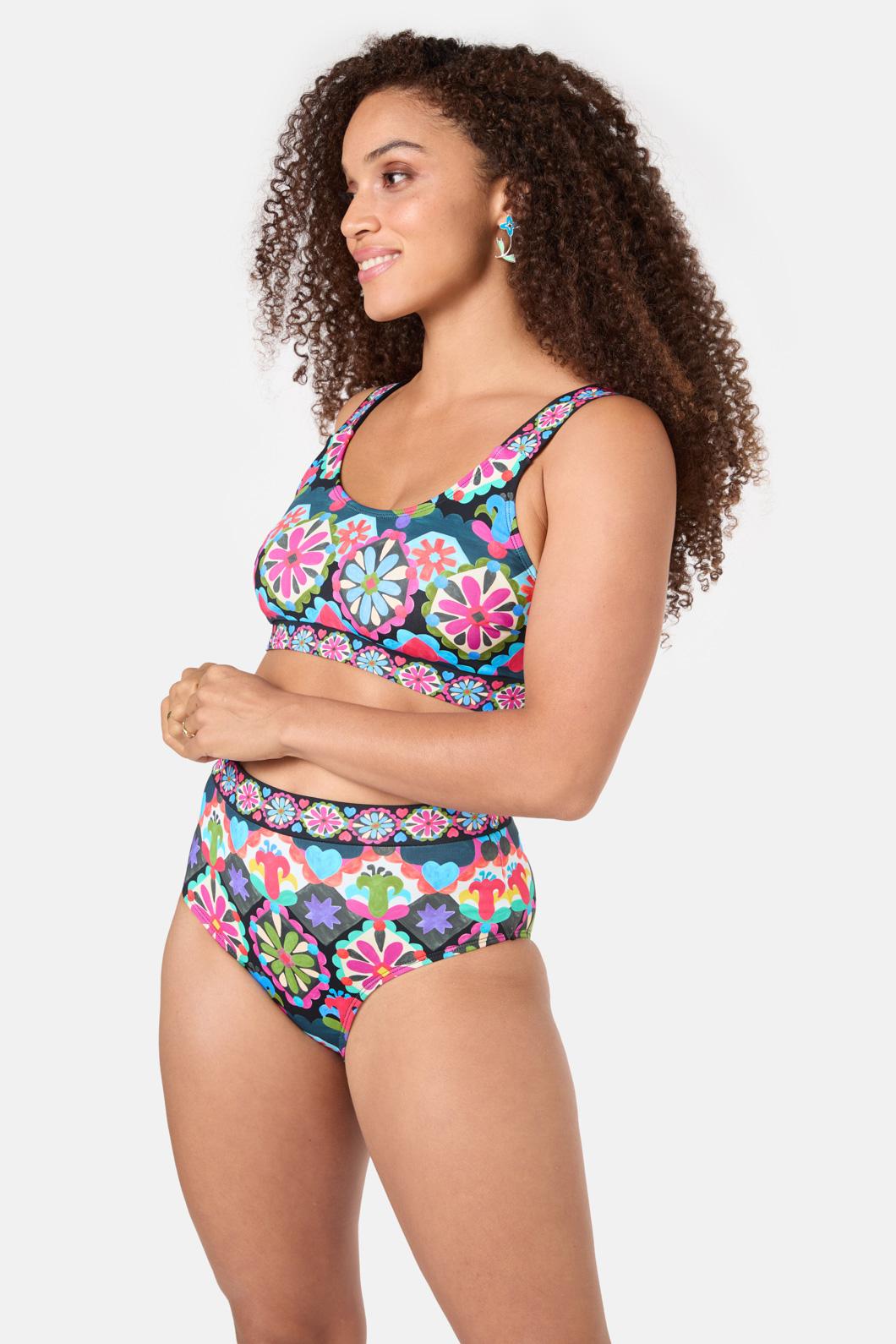 Gorman - Friendly Bikini Top - print