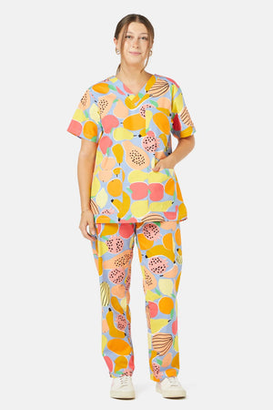 Gorman - Fruit Salad Scrub Set - blue