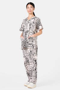 Gorman - Brushstroke Scrub Set - black