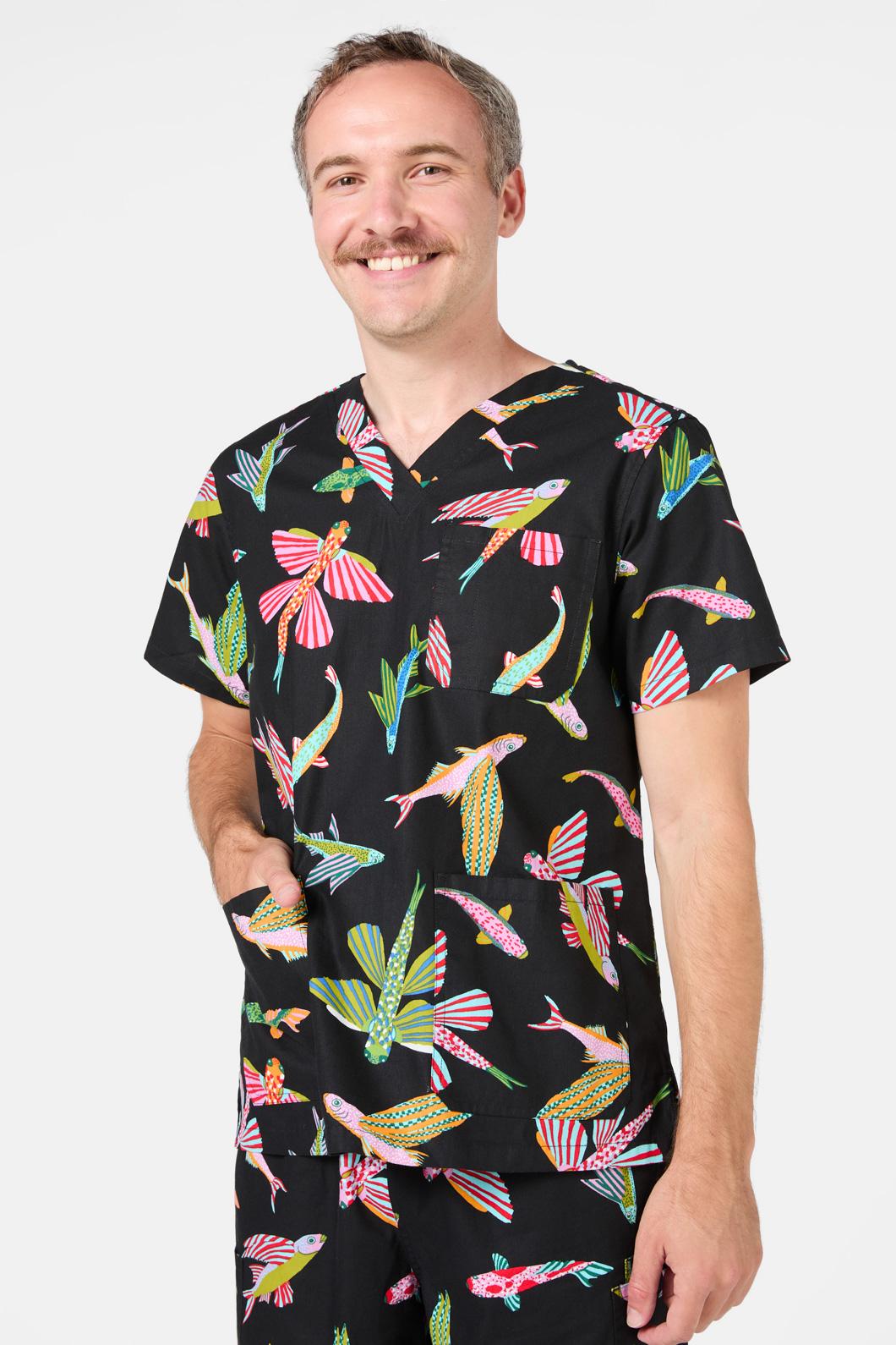 Gorman - Flying Fish Scrub Set - multi