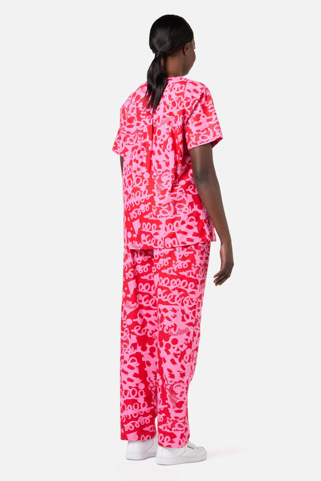 Gorman - Curls Scrub Set - pink