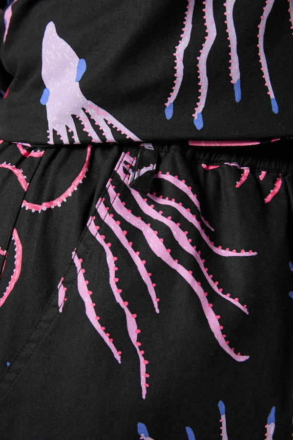 Gorman - Giant Squid Scrub Set - black