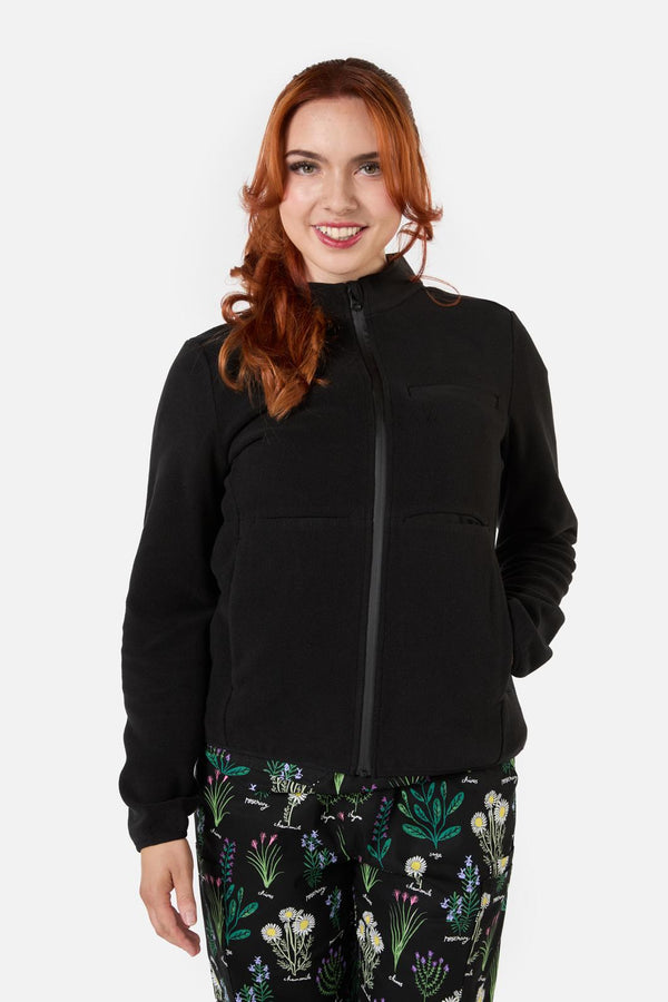 Gorman - Scrubs Black Micro Polar Fleece Jacket - black