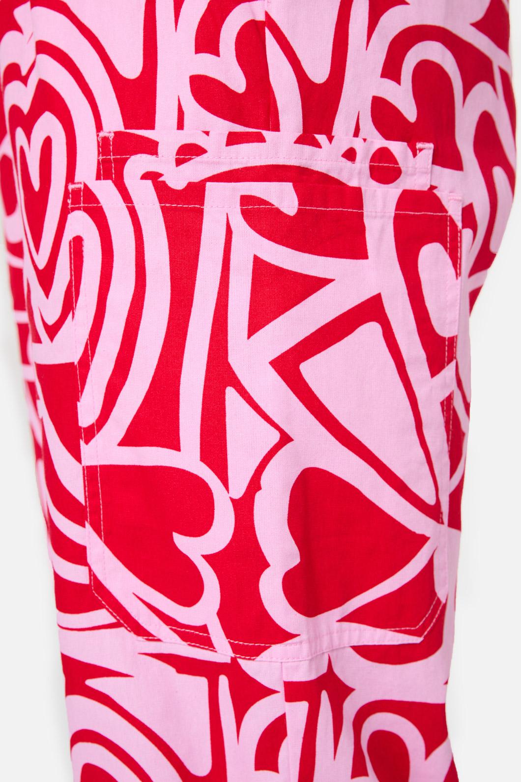 Gorman - Queen Of Hearts Scrub Set - pink