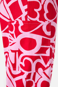 Gorman - Queen Of Hearts Scrub Set - pink