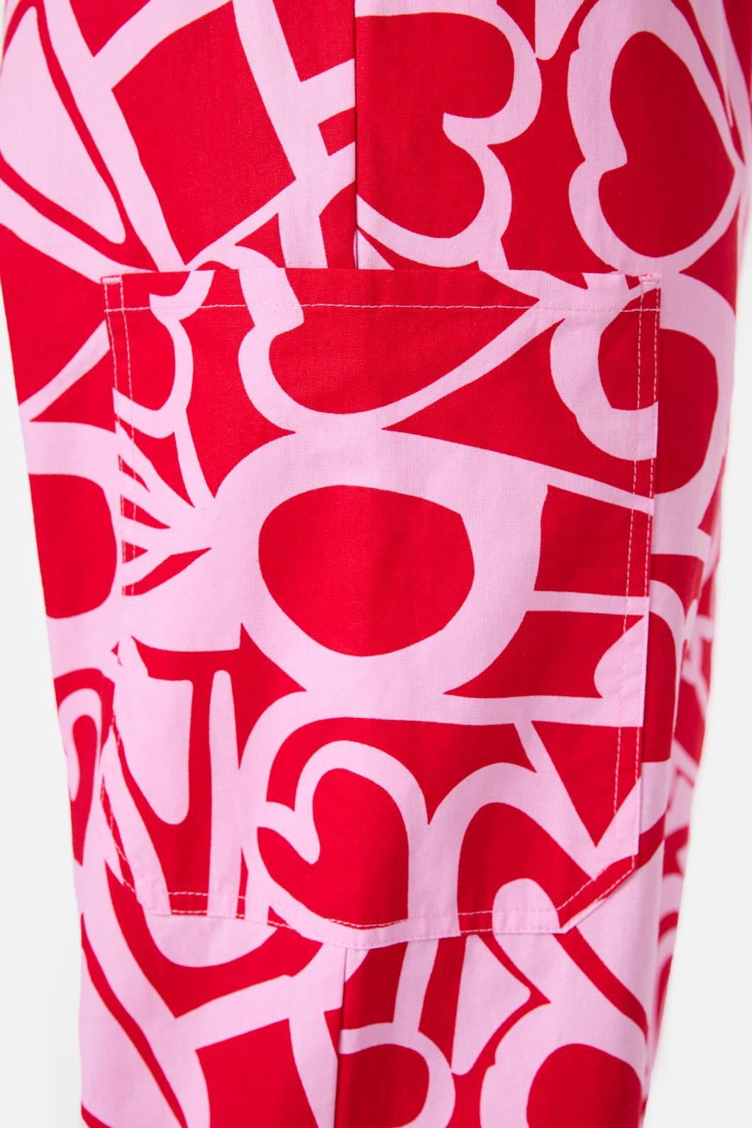 Gorman - Queen Of Hearts Scrub Set - pink