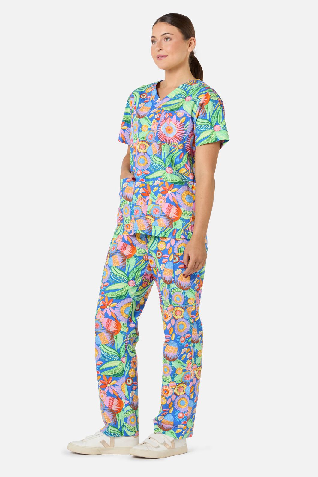 Gorman - Garden Scrub Set - blue