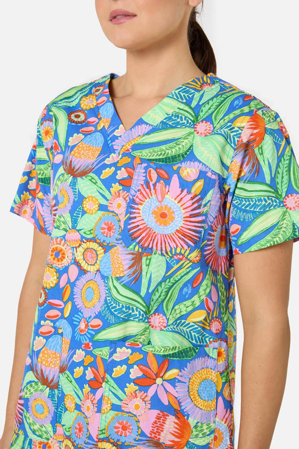 Gorman - Garden Scrub Set - blue