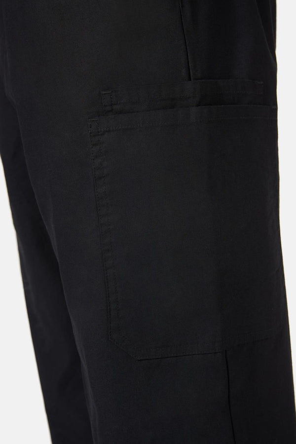 Gorman - Plain Black Scrub Set - black