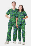 Gorman - Peas Everywhere Scrub Set - navy