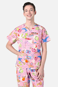 Gorman - Souvenir Scrub Set - pink