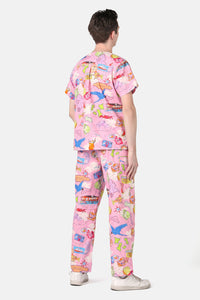 Gorman - Souvenir Scrub Set - pink