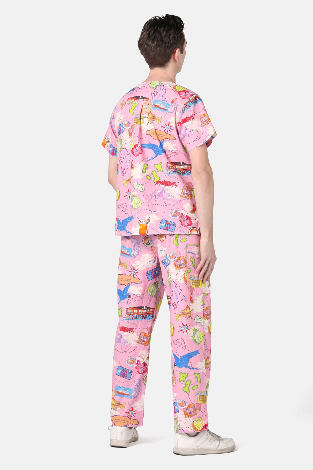 Gorman - Souvenir Scrub Set - pink