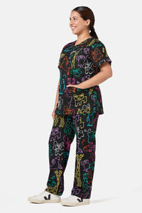 Gorman - Zoo Time Scrub Set - multi