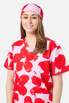 Gorman - Poppy Scrub Hat - print