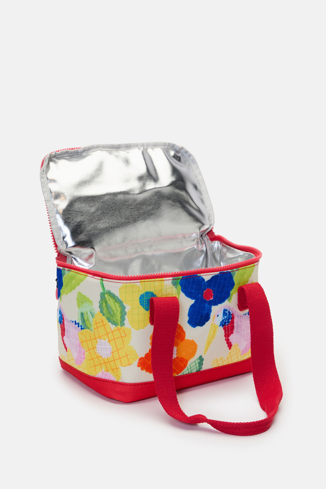 Gorman - Cross Stitch Flower Lunch Bag - print