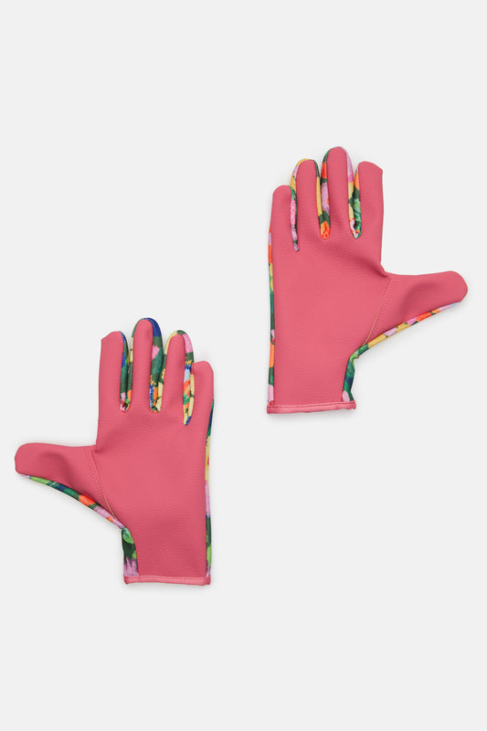 Gorman - Cross Stitch Flower Gloves - print