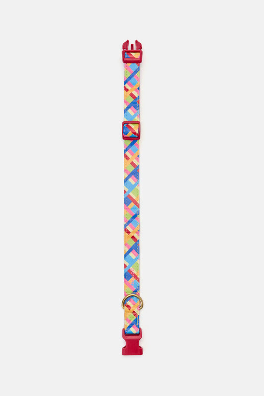 Gorman - Stardom Pet Collar Lge - print