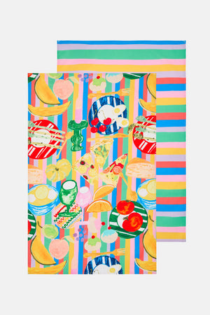 Gorman - Brunch Time Tea Towel Set - print