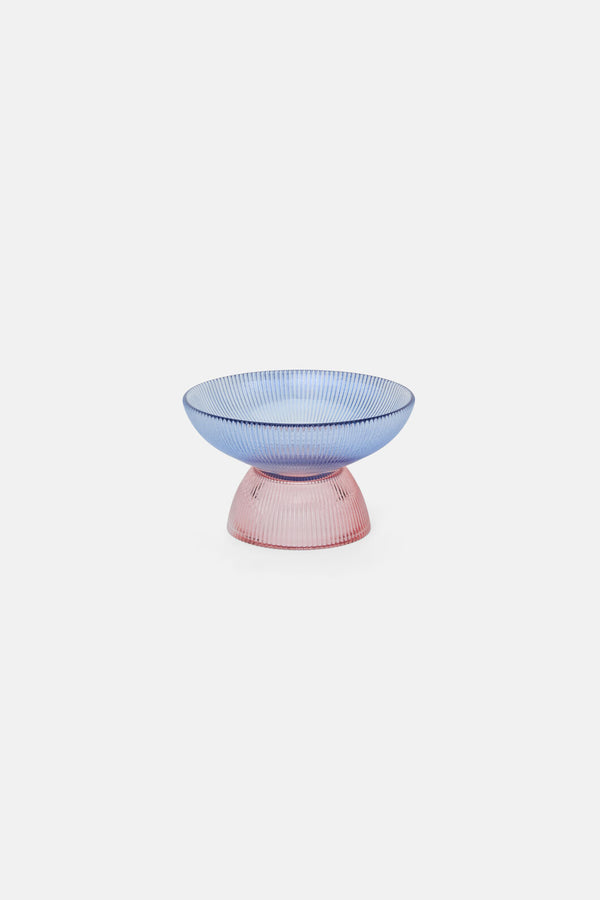 Gorman - Glass Footed Bowl Small - multi