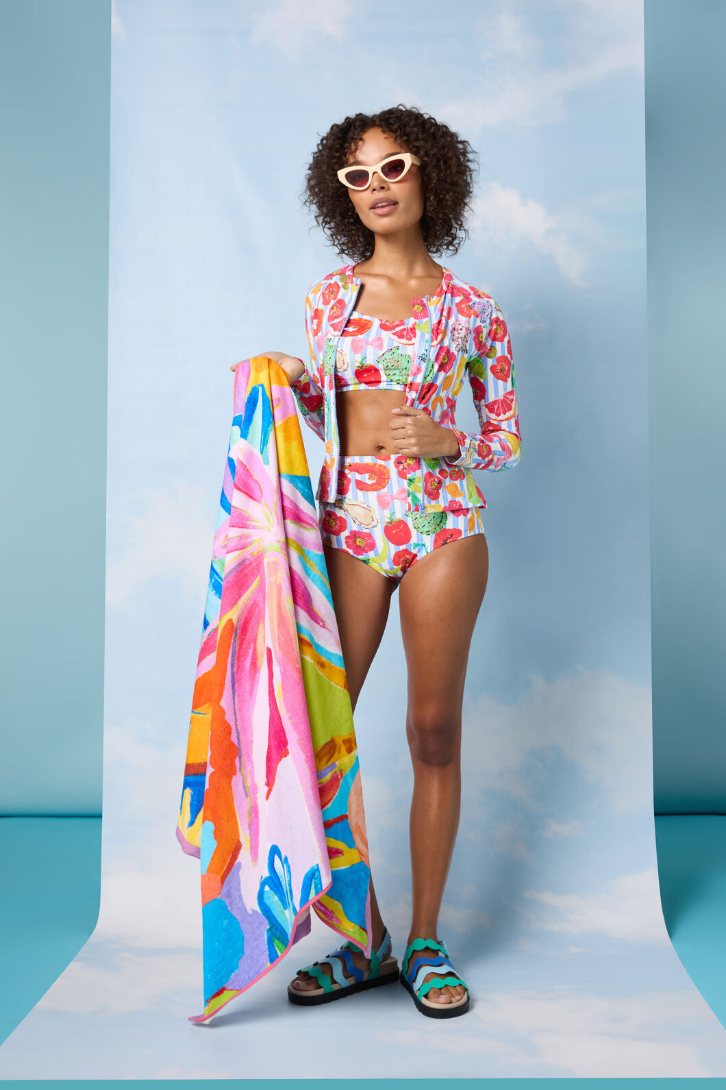 Gorman - Celebrate Beach Towel - print