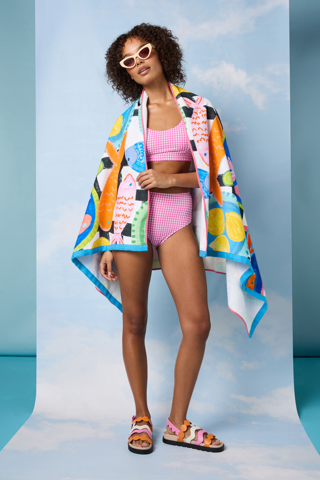 Gorman - Alfresco Beach Towel - print