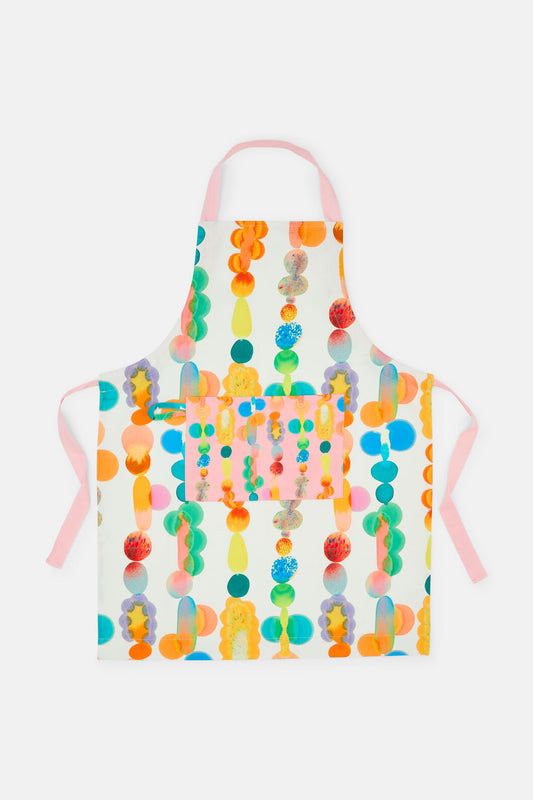 Gorman - Rainbow Drops Apron - print