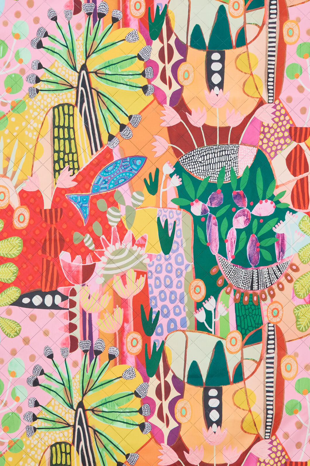 Gorman - Lola's House Picnic Rug - print