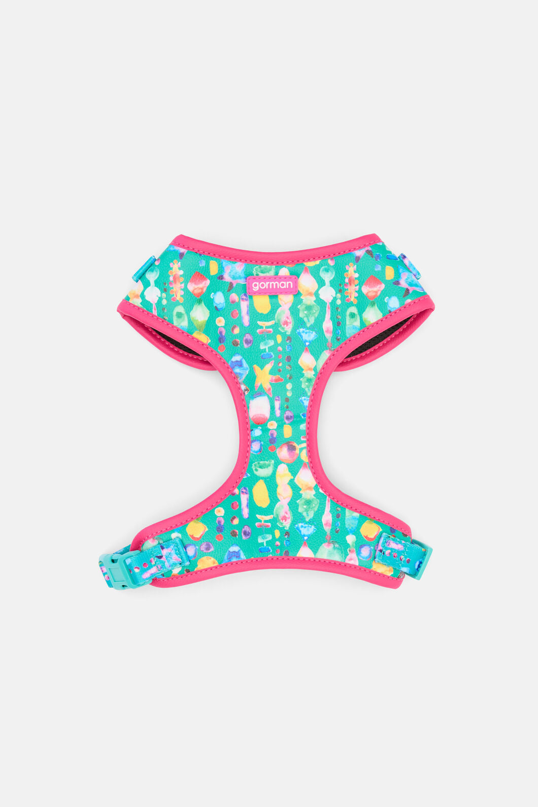 Gorman - Precious Jewels Dog Harness Medium - print