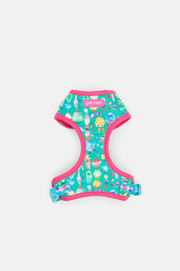 Gorman - Precious Jewels Dog Harness Small - print