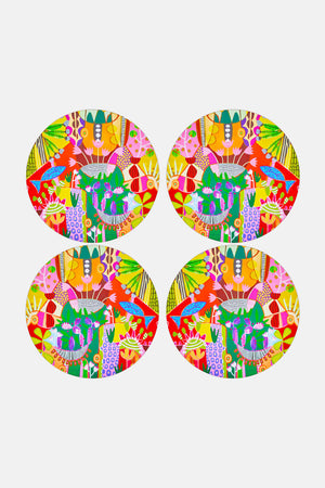 Gorman - Lola's House Placemat Set 4 - print