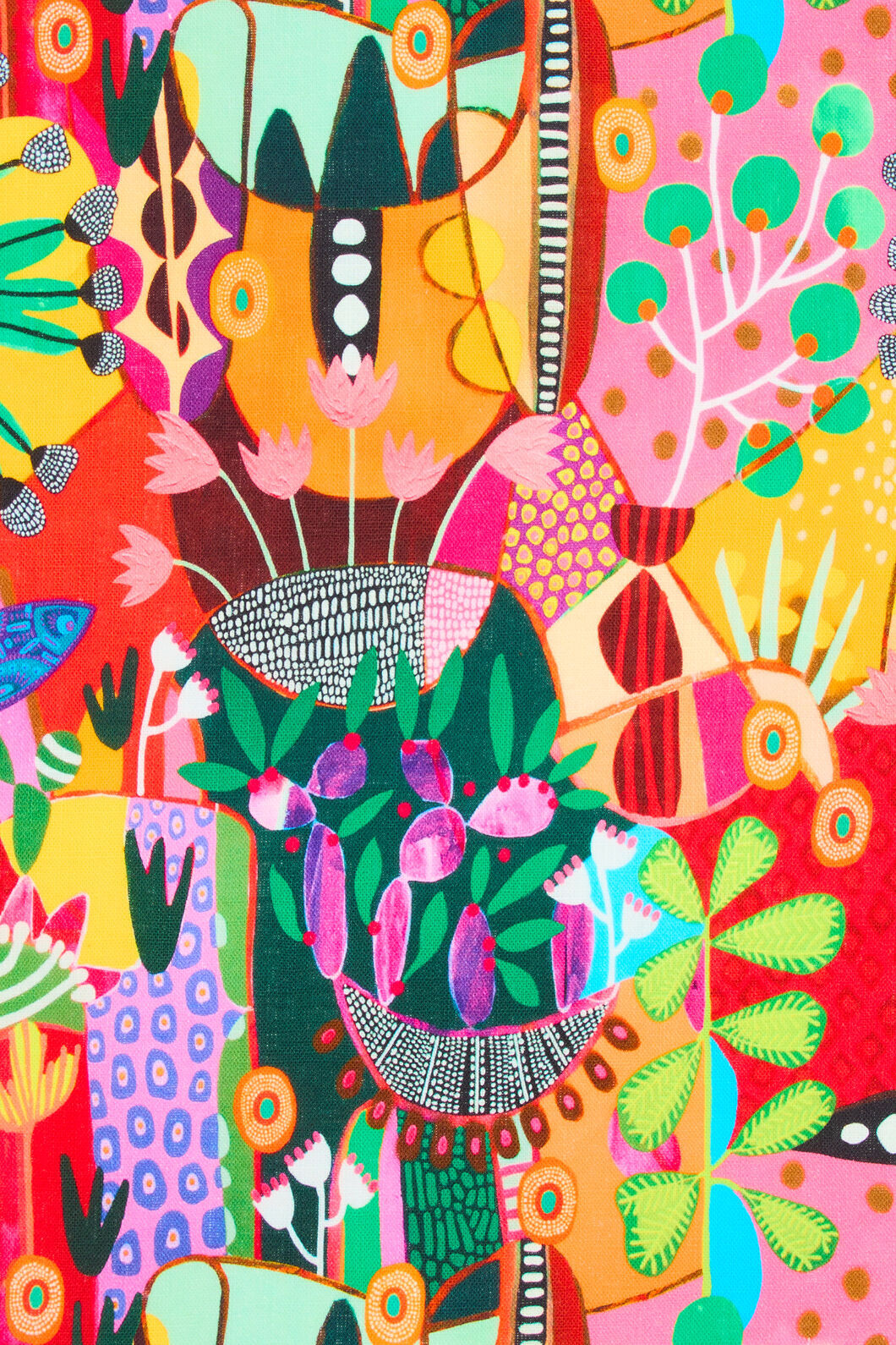 Gorman - Lola's House Napkin Setx 4 - print