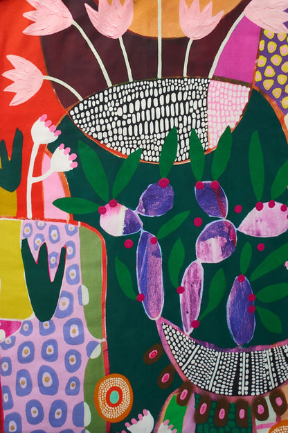 Gorman - Lola's House Bedding Set QB - print