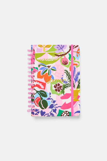 Gorman - Garden Fiesta A5 Notebook - print