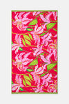 Gorman - Pop Lily Beach Towel - print
