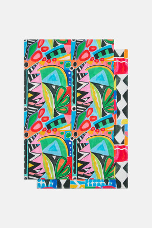 Gorman - Zebra Concepts Tea Towel Set 2 - print