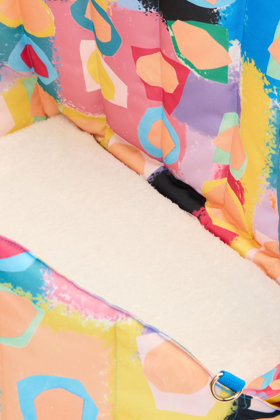Gorman - Peach Eclipse Pet Car Seat Bag - print