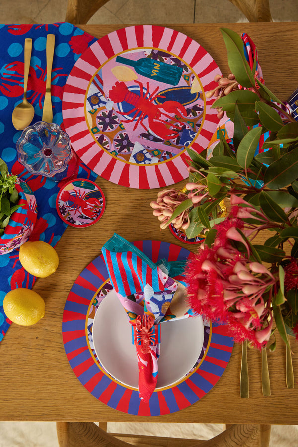Gorman - Le Pique-Nique Placemat Set 4 - print