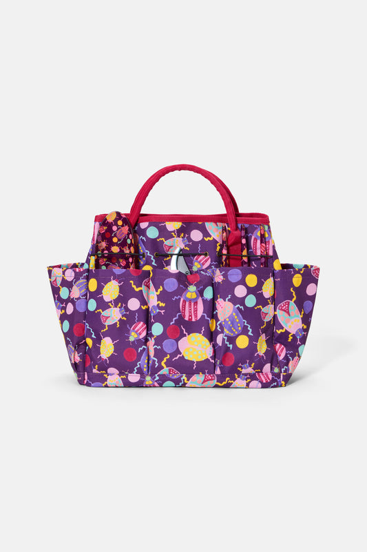 Gorman - Plum Beetle Garden Bag - print