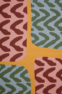 Gorman - Right Direction Woven Jacquard Throw - multi
