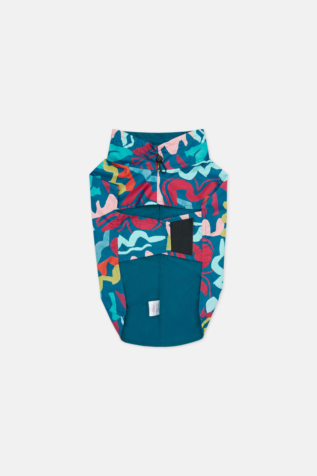 Gorman - Fluid Rhythm Navy Pet Raincoat - print