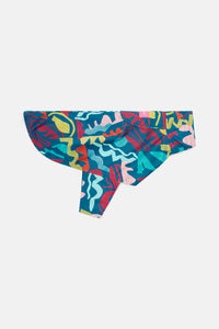 Gorman - Fluid Rhythm Navy Pet Raincoat - print
