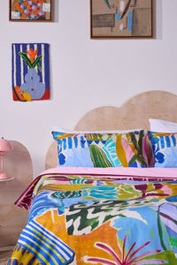 Gorman - Living Tapestry Bed Linen-KB - print