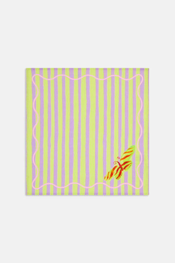 Gorman - Electric Eden Napkin Set Of 4 - print