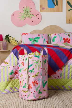 Gorman - Electric Eden Laundry Basket - print
