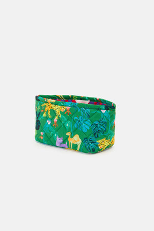 Gorman - Orchid Safari Quilted Tub Sml - print