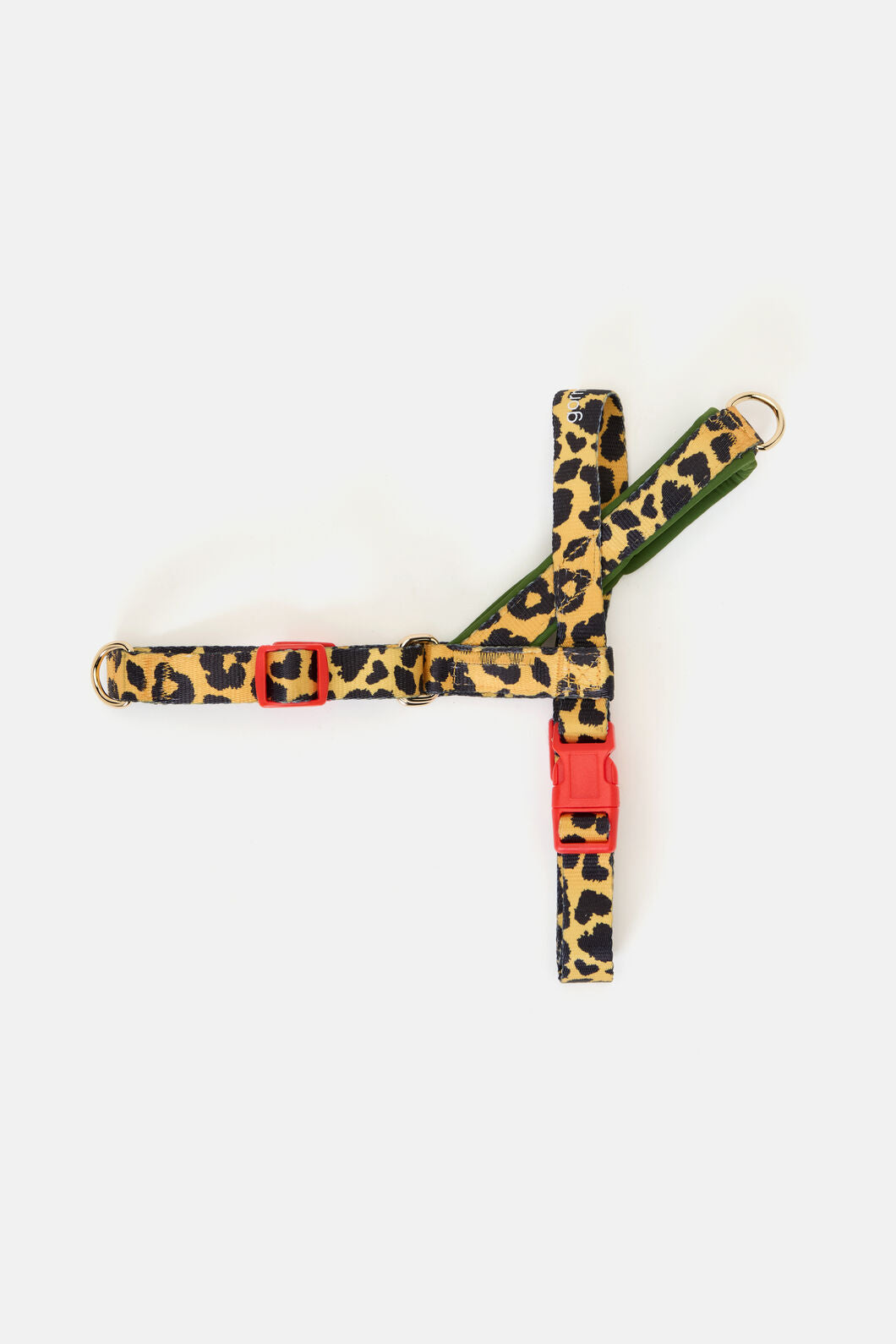 Gorman - Leopard Dog Harness - print